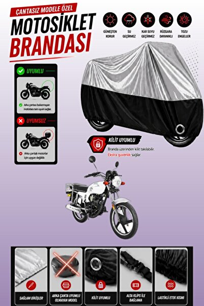 Cemku Twin Top Gray - Bottom Black Falcon Crazy 125 Compatible Engine Cover, ...
