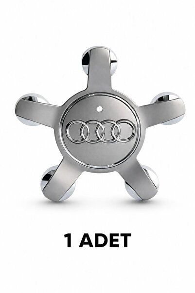 Carvian AUDİ Uyumlu Jant Göbeği Ahtapot Jant Göbeği Audi 5 Kol Jant Göbeği ( ...