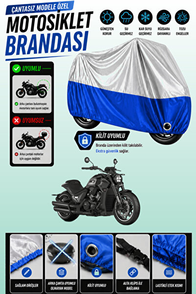 Cemku Twin Top Gray - Bottom Blue Rks C1002 V Compatible Engine Tarpaulin, Re...
