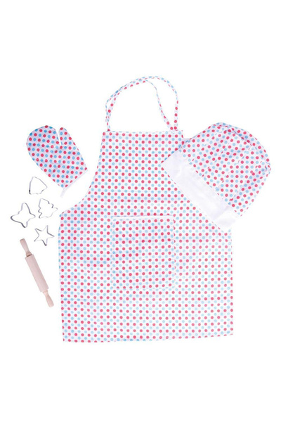 BIGJIGS Toys Set alb cu buline și accesorii