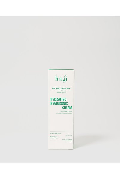 Hagi Cosmetics Cremă hidratantă Dermosophy cu acid hialuronic pentru hidratare intensă și piele netedă, 50ml