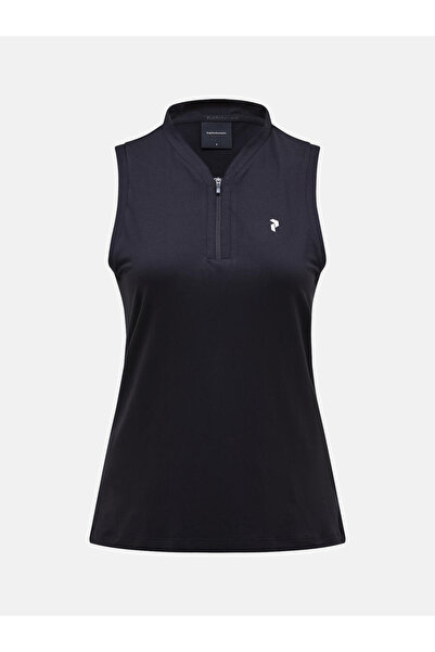 Peak Performance Peak Turf Zip SL Top Kadın Tişört Black G79497030