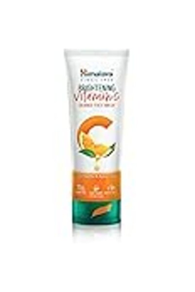 Himalaya غسول وجه برتقالي مع فيتامين سي لتفتيح البشرة، 100 مل