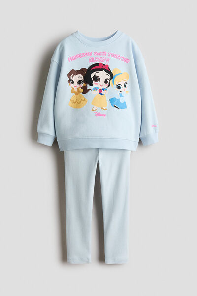 H&M 2 Parçalı Üst ve Tayt Set