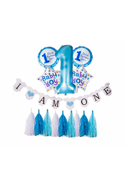 OEM I AM ONE-Baby boy Birthday Set