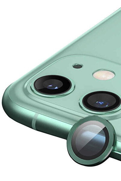 NewFace Muratech New iPhone 12 Mini Raze Metal Camera Lens (150238) - Green