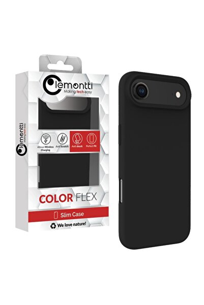 lemontti Husa Silicon Soft Slim Magsafe iPhone Air Negru