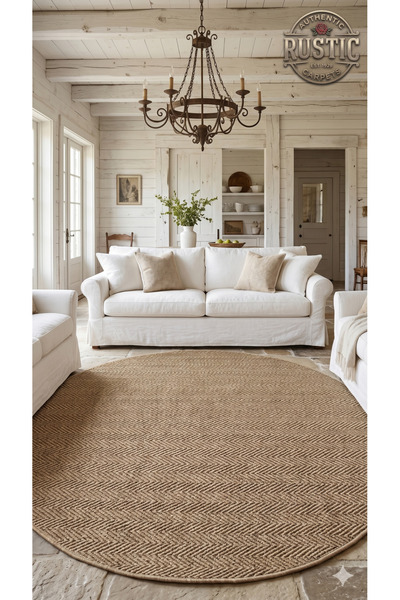 HALI SARAY CONCEPT FLOOR PREMİUM YÜKSEK KALİTE ÇOK DAYANIKLI YUVARLAK HALI KA...