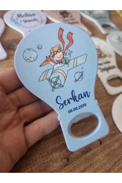 fırsatlar diyarı Küçük Prens Tema Balon Açacak Magnet Yeni Doğan Bebek Mevlid...
