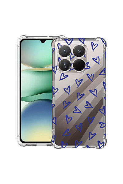 bestcase Αντικραδασμική Θήκη για Xiaomi 15T Pro, Χαριτωμένο Σχέδιο με Καρδιές...