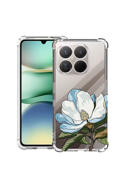 bestcase Husă Antișoc pentru Xiaomi 15T Pro, Floral - Magnolie Albastră, 2100...