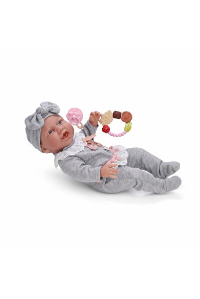 TUFY TOYS KİKİ BABY ÇINGIRAKLI GERÇEKÇİ OYUNCAK BEBEK