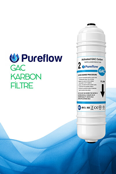 PureFlow 2.AŞAMA GAC KARBON FİLTRE (Çubuk Tip Quick)
