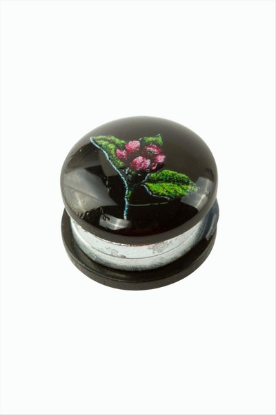 ZERO LAND Ilkeshop Flower Mug Scarf Magnet 1 Piece (215330) - Black