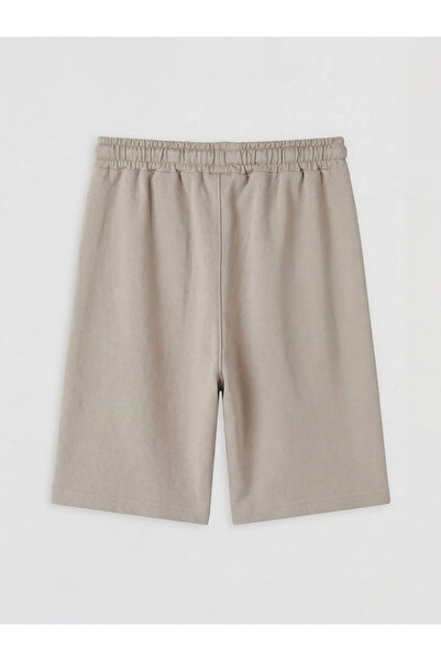 LC Waikiki Brown Basic Boy's Shorts with Elastic Waist