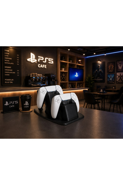 Linia Home ps5 çiftkol tutucu standı – 2’li Gamepad Düzenleyici Masaüstü Standı