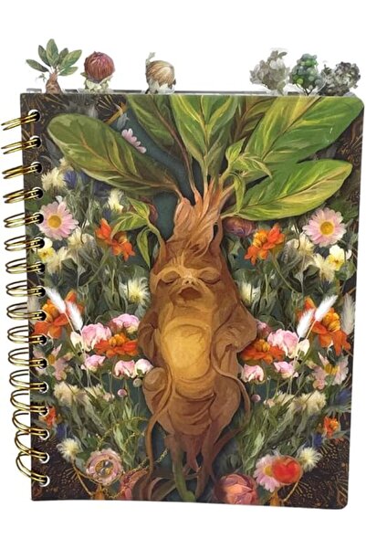 Innovative Designs Harry Potter Herbology Spiral Notebook with Dividers, 144 ...