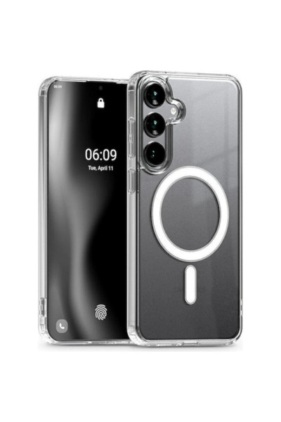 Bodycell Διαφανής Σκληρή Θήκη με Δαχτυλίδι MagSafe για Samsung Galaxy S26