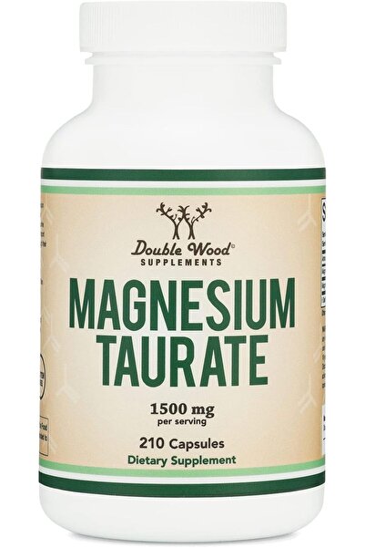 Double Wood Supplements مكمل التوراتات المغنيسيومي للمساعدة على النوم والتهدئ...