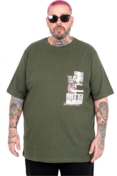 ModeXL THIS IS YOUR TIME Haki T-Shirt