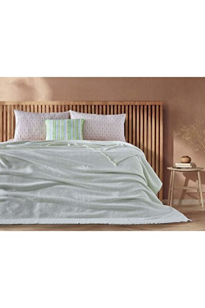 Doqu Home Boho Chic Spring Mina Pike Dublu - Verde mentă