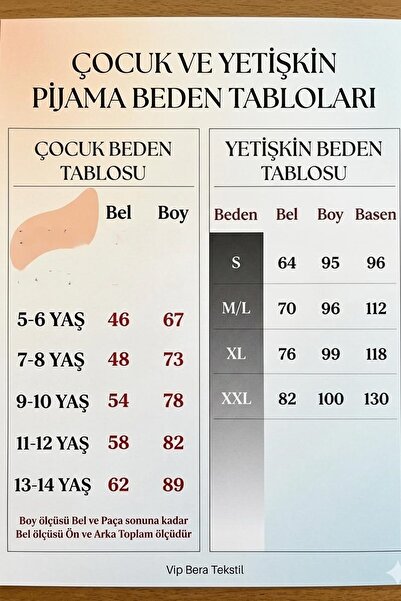 VİP BERA TEKSTİL Kırmızı Kalpli Anne Kız Kombini Likralı Pamuklu Tek Penye Pijama Altı