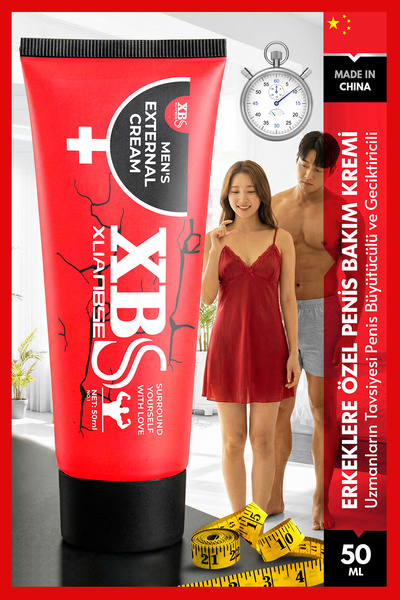 Love Power XBS Çin'den Gelen Mucize Penis Büyütücülü ve Geciktiricili 50ml Krem