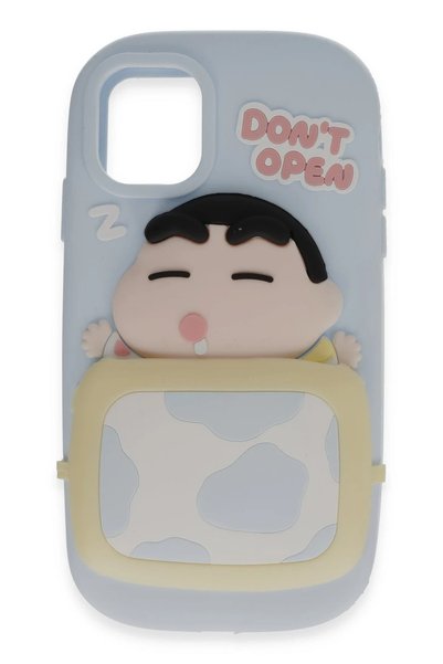New Face ILKESHOP غطاء سيليكون جديد لهاتف iPhone 12 من نوع Poky Character - (...