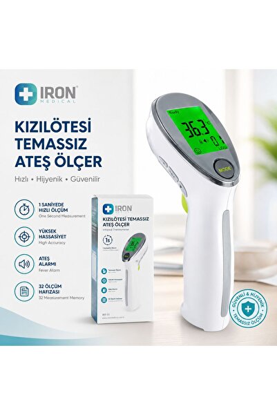 Beris Medikal IRON TEMASSIZ ATEŞ ÖLÇER