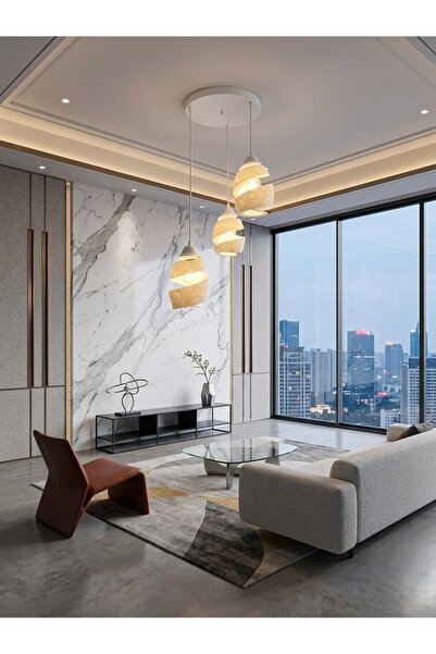 New aydınlatma SPROLİ BETON AVİZE