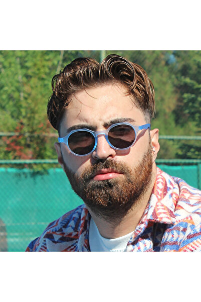 Babafiyatlar Theo Mavi Unisex Sunglasses