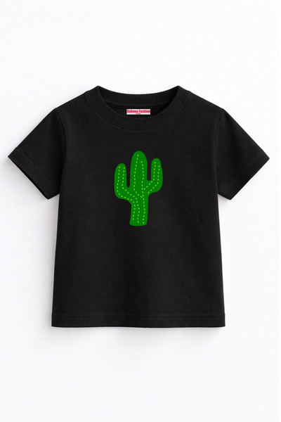 Rabona Fashion Tricou pentru copii cu design Cactus de deșert