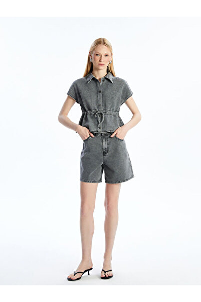 LC Waikiki Standard Fit Women's Jean Shorts