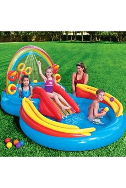 OEM Piscina cu Fantana Arteziana pentru Copii 2,97x1,93x1,35m
