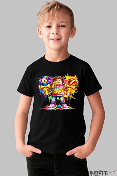 GILDAN Tricou Roblox Kendama Model Valuri Electrice 4