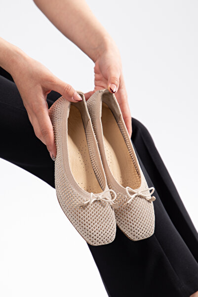 Elile Shoes Triko 35-36-37-38-39-40-41-42-43-44 Numara Kadın Ayakkabı