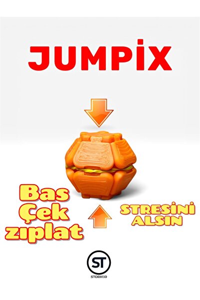 Storm3D JUMPİX/HOPLAÇ/STRES OYUNCAĞI/BAS ÇEK ZIPLAT