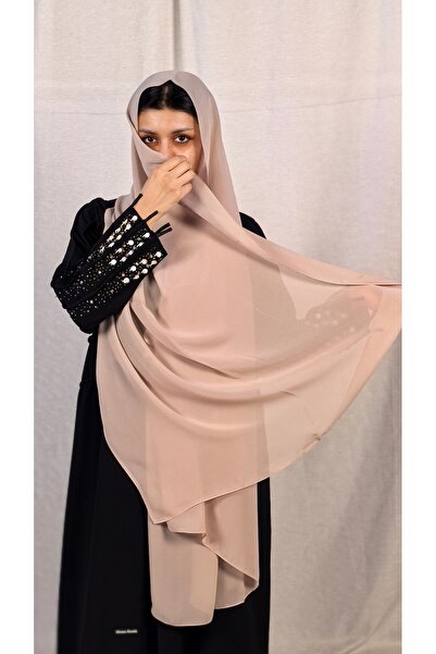 almasa alswda Aubu Rose Fabric Veil