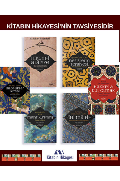 Sufi Kitap Hikemi Ataiyye Şerhi, Nefislerin Terbiyesi, Mantıkut Tayr - Kuşlar...