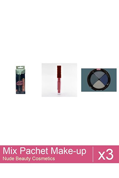 Makeup Set Mix 3 produse Palete Makeup: Fard de Ochi Quiz, 10g Nr.451, Ushas ...
