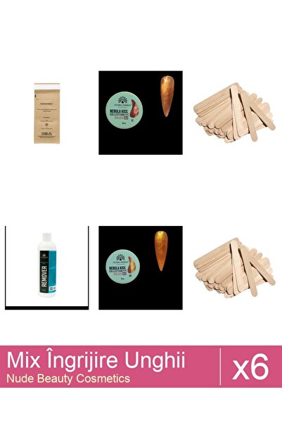 Makeup Set Mix 6 produse Ingrijire Unghii: Pungi sterilizare instrumentar Fac...