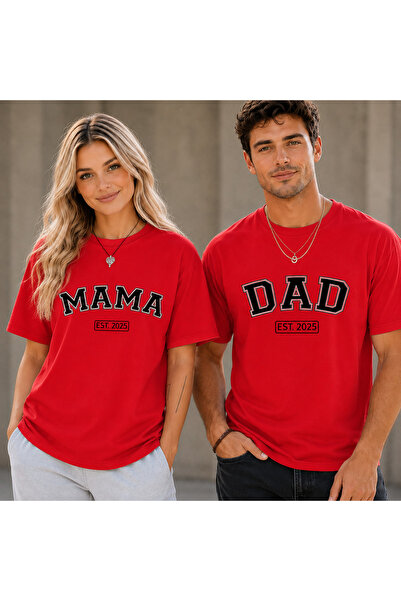VODEXA Tricou oversize pentru bărbați și femei, cu imprimeu mama, 100% bumbac...
