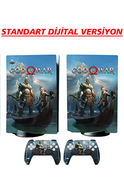 KT Decor God Of War Playstation 5 & Dualsense Full Sticker Kaplama Seti