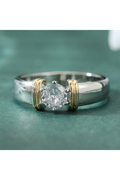 Choice3 7 Silver Plated B614 Classic Fashion Couple Sparkling Synthetic Zirco...