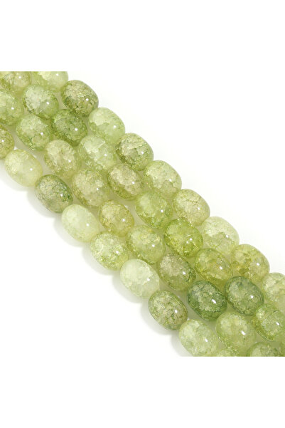 Choice12 10x14mm approx 28pcs Grass green Approx 28pcs 10x14mm Colorful Glass...