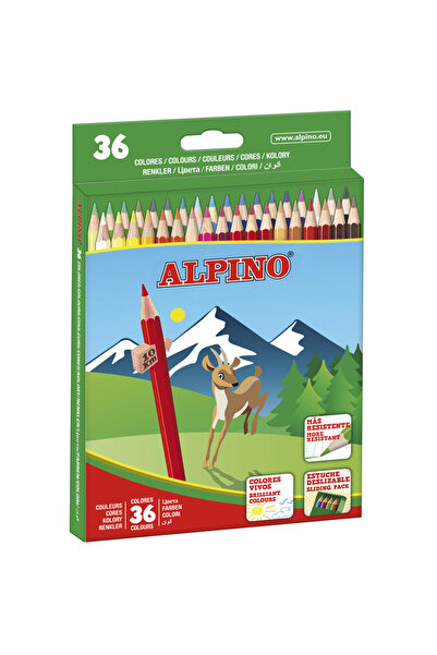 Other Colored pencils, cardboard box, 36 colors/set, ALPINO