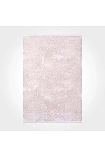 halinet Halı.Net Cream Classic Washable Non-Slip Living Room Carpet Cr-7559Vt