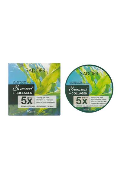 SADOER Mască ochi Alge Marine + Colagen SD98580 60 buc anti-cearcane, hidrata...