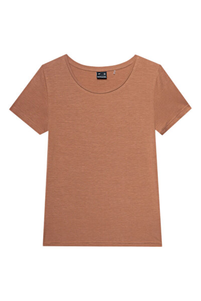 4F Tricou de damă cu mânecă scurtă M