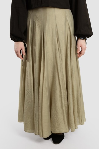 Emare Tensel Flared Skirt